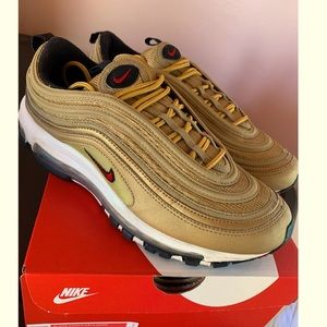 Nike Air Max 97 Gold- Size 9.5 Women’s